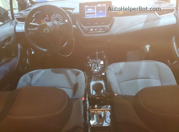 5YFEPMAE6NP384902 2022 TOYOTA COROLLA Blue წინა პანელის ხედი
