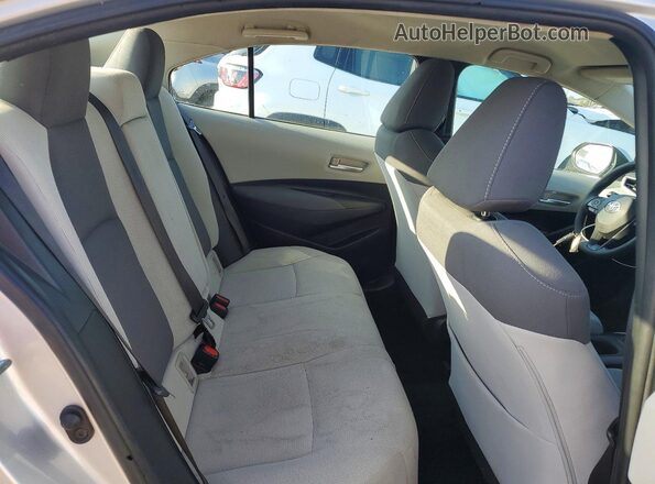 5YFEPMAE7MP165753 2021 TOYOTA COROLLA Silver Հետևի նստատեղերի տեսք