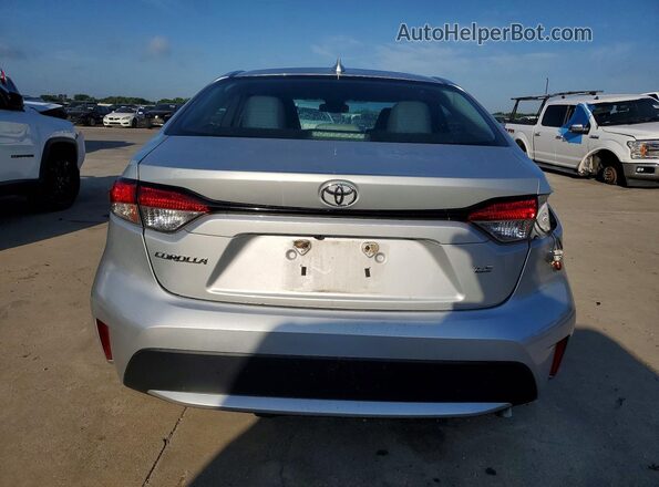 5YFEPMAE7MP165753 2021 TOYOTA COROLLA Silver Հետևի տեսք