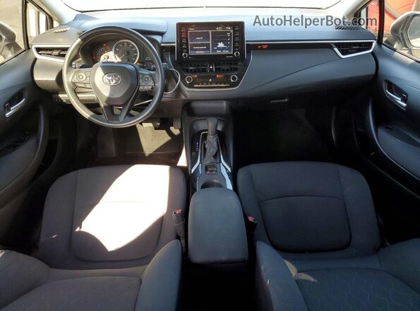5YFEPMAE7MP189759 2021 TOYOTA COROLLA White Առջևի վահանակի տեսք