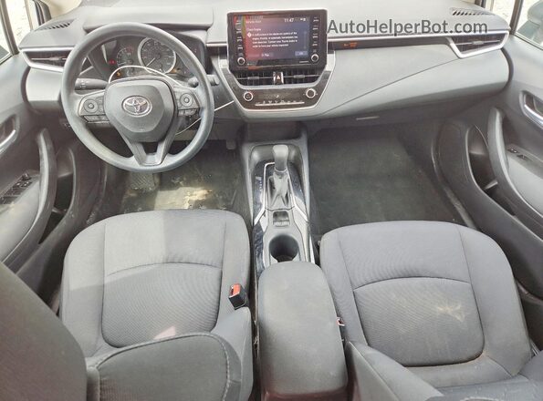5YFEPMAE7MP207239 2021 TOYOTA COROLLA Gray Dashboard view