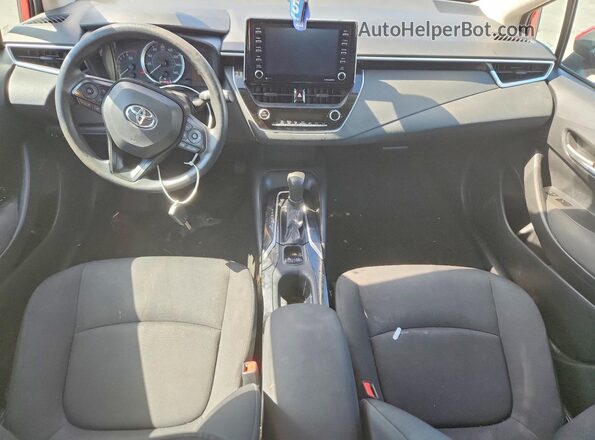 5YFEPMAE7MP239835 2021 TOYOTA COROLLA Red Առջևի վահանակի տեսք