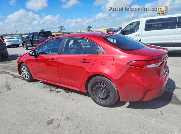 5YFEPMAE7MP239835 2021 TOYOTA COROLLA Red Հետևի ձախ
