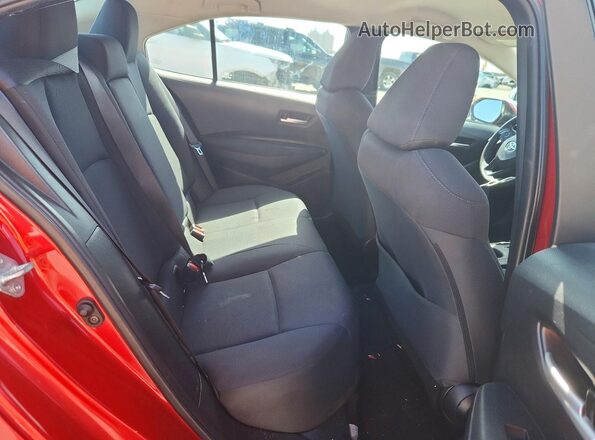 5YFEPMAE7MP239835 2021 TOYOTA COROLLA Red Հետևի նստատեղերի տեսք