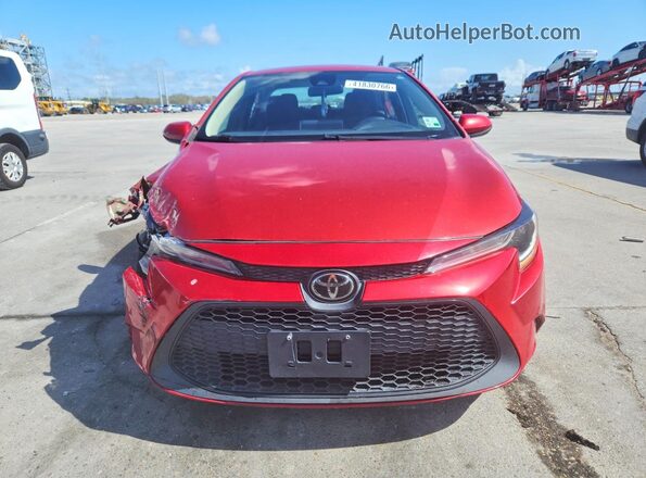 5YFEPMAE7MP239835 2021 TOYOTA COROLLA Red Դիմացի տեսք