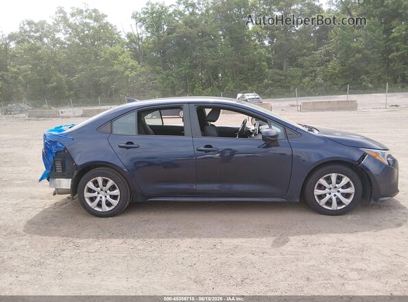 5YFEPMAE7MP269370 2021 TOYOTA COROLLA Blue Widok wnętrza z tyłu