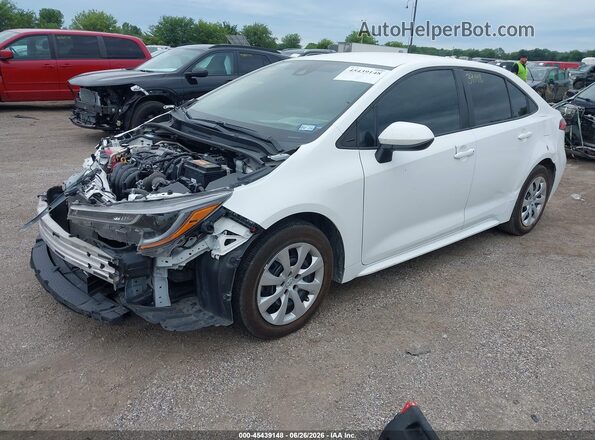 5YFEPMAE7NP275705 2022 TOYOTA COROLLA Белый Передняя левая четверть