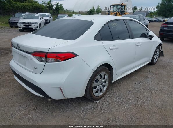 5YFEPMAE7NP275705 2022 TOYOTA COROLLA Белый Задняя правая четверть