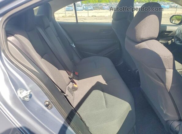 5YFEPMAE7NP292343 2022 TOYOTA COROLLA Silver უკანა სავარძლების ხედი