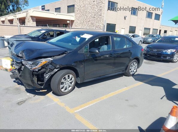 5YFEPMAE7NP309187 2022 TOYOTA COROLLA Black Передня ліва чверть