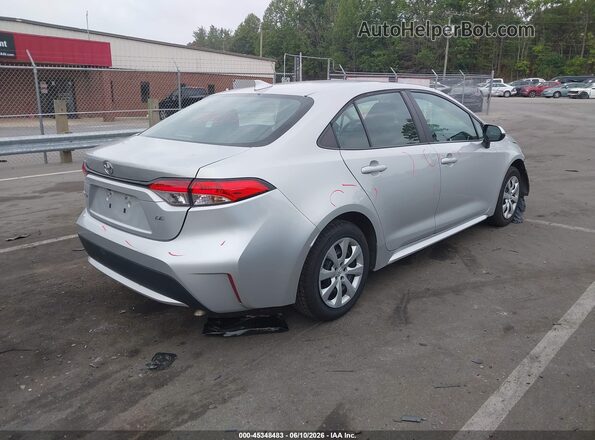 5YFEPMAE7NP326846 2022 TOYOTA COROLLA Silver უკანა მარჯვენა