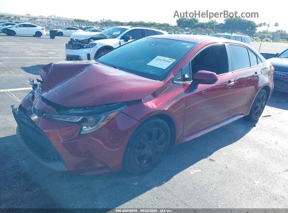 5YFEPMAE7NP327463 2022 TOYOTA COROLLA Red Front left