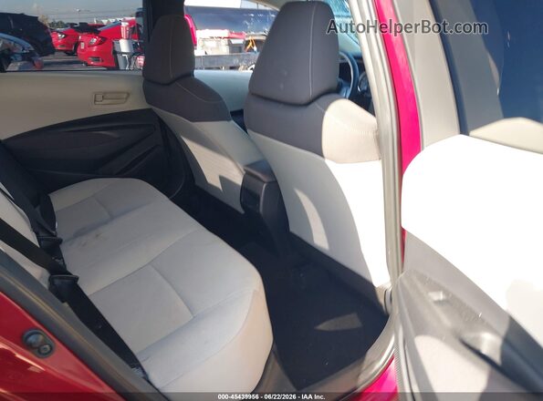 5YFEPMAE7NP327463 2022 TOYOTA COROLLA Red VIN sticker view
