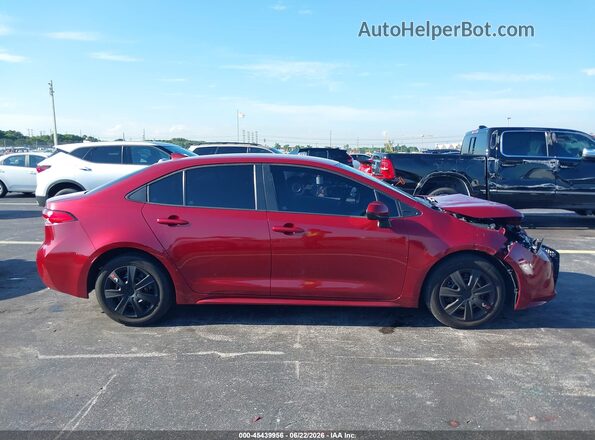5YFEPMAE7NP327463 2022 TOYOTA COROLLA Red Rear interior view