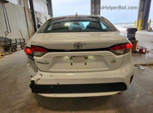 5YFEPMAE7NP340116 2022 TOYOTA COROLLA White Вид ззаду
