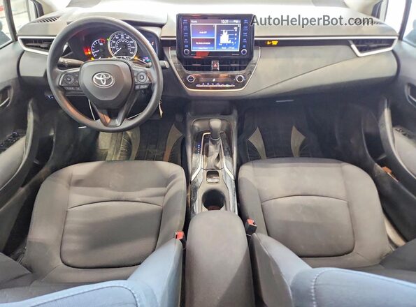 5YFEPMAE7NP340116 2022 TOYOTA COROLLA White Вид панелі приладів