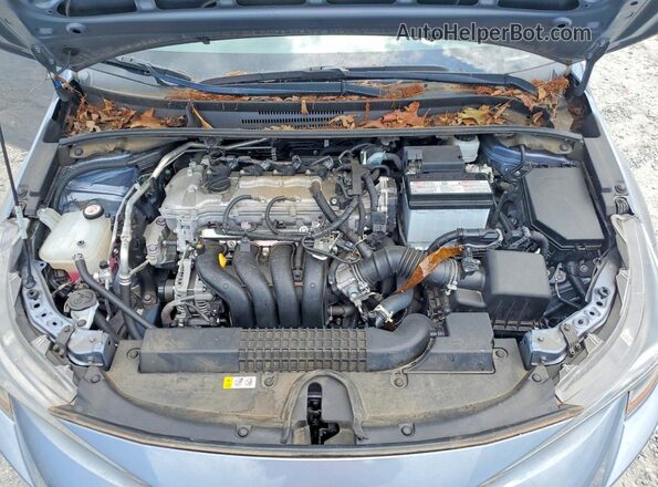 5YFEPMAE7NP363802 2022 TOYOTA COROLLA Gray Вид задньої частини салону