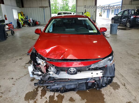5YFEPMAE8MP148461 2021 TOYOTA COROLLA Red Vista frontal