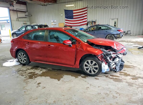 5YFEPMAE8MP148461 2021 TOYOTA COROLLA Red Delantero derecho
