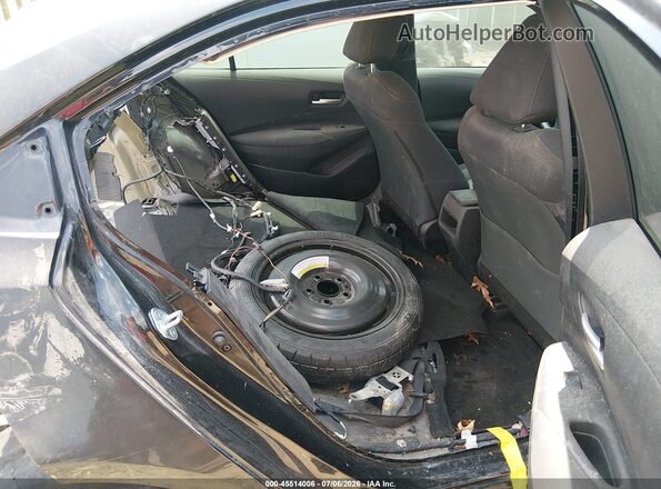 5YFEPMAE8MP177703 2021 TOYOTA COROLLA Black Vista de la etiqueta del VIN