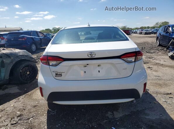 5YFEPMAE8MP190998 2021 TOYOTA COROLLA White Հետևի տեսք