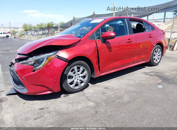 5YFEPMAE8MP234076 2021 TOYOTA COROLLA Red Передня ліва чверть