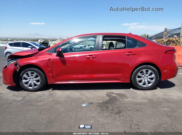 5YFEPMAE8MP234076 2021 TOYOTA COROLLA Red Вид задньої частини салону