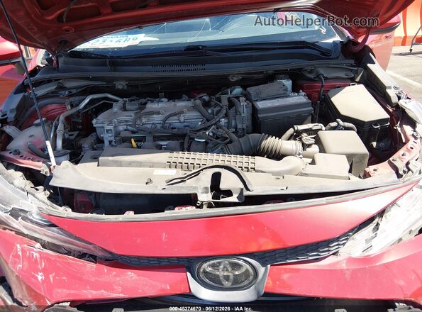 5YFEPMAE8MP234076 2021 TOYOTA COROLLA Red Вид ззаду