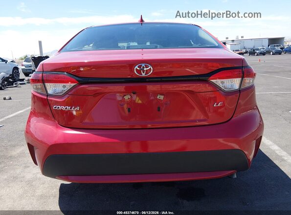 5YFEPMAE8MP234076 2021 TOYOTA COROLLA Red 