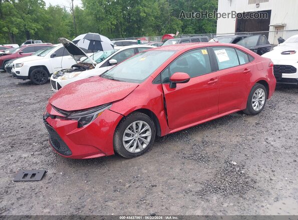 5YFEPMAE8MP235471 2021 TOYOTA COROLLA Красный Передняя левая четверть