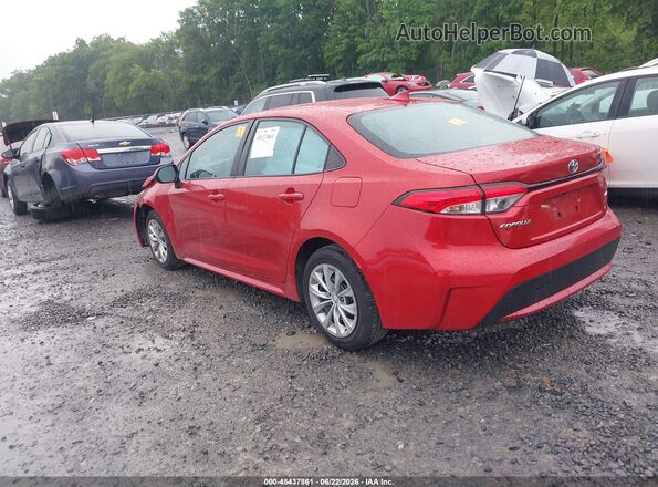 5YFEPMAE8MP235471 2021 TOYOTA COROLLA Красный Задняя левая четверть