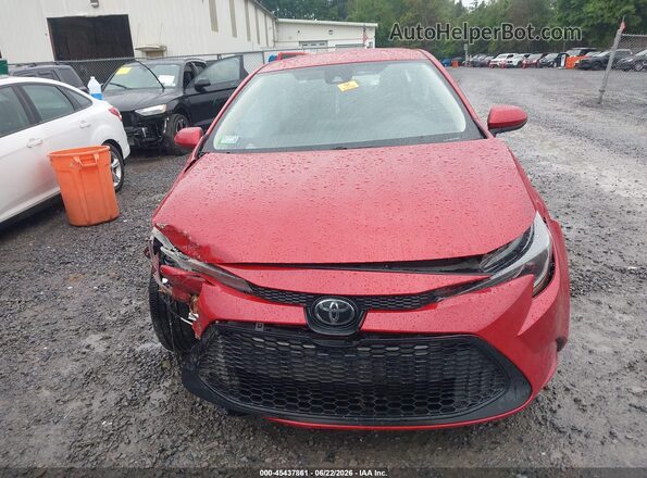 5YFEPMAE8MP235471 2021 TOYOTA COROLLA Красный Вид щитка приборов