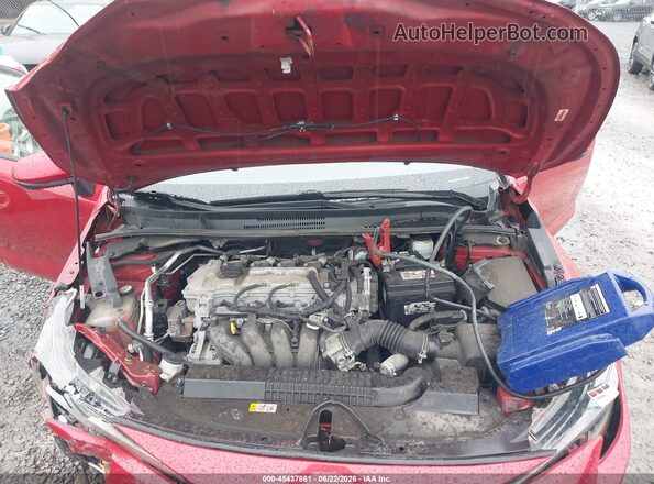 5YFEPMAE8MP235471 2021 TOYOTA COROLLA Красный Вид сзади