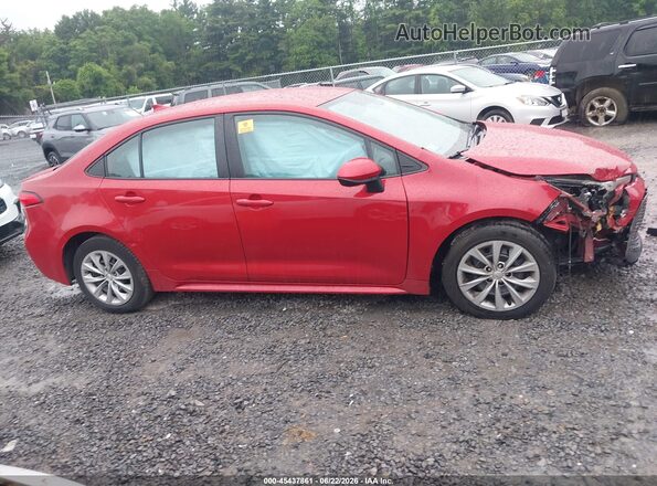 5YFEPMAE8MP235471 2021 TOYOTA COROLLA Красный Вид задней части салона