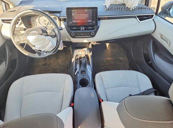 5YFEPMAE8NP294408 2022 TOYOTA COROLLA Blue წინა პანელის ხედი