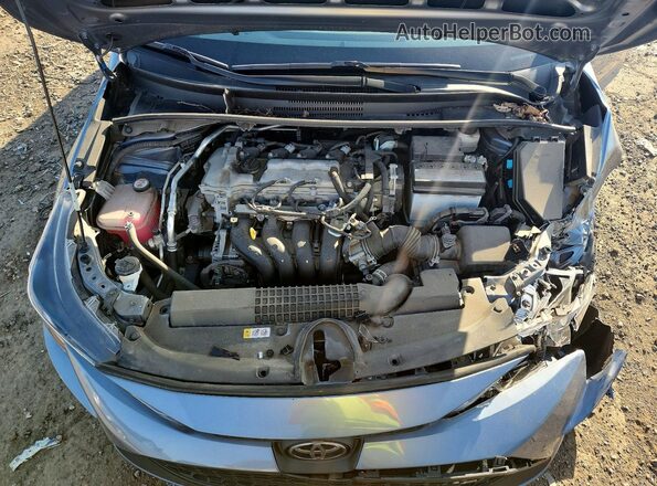 5YFEPMAE8NP294408 2022 TOYOTA COROLLA Blue უკანა სალონის ხედი