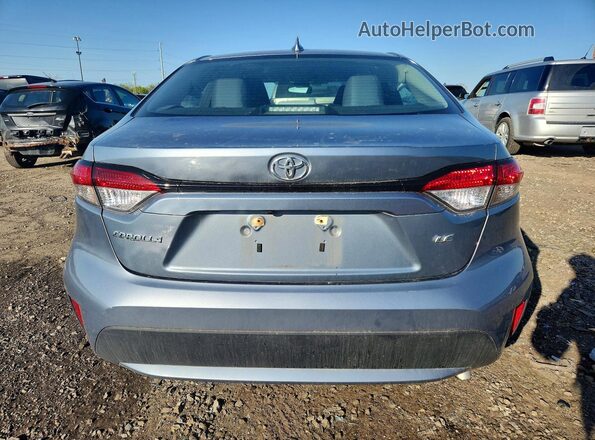 5YFEPMAE8NP294408 2022 TOYOTA COROLLA Blue უკანა ხედი