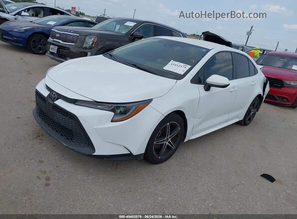 5YFEPMAE8NP326189 2022 TOYOTA COROLLA White Առջևի ձախ երեք քառորդ տեսարան