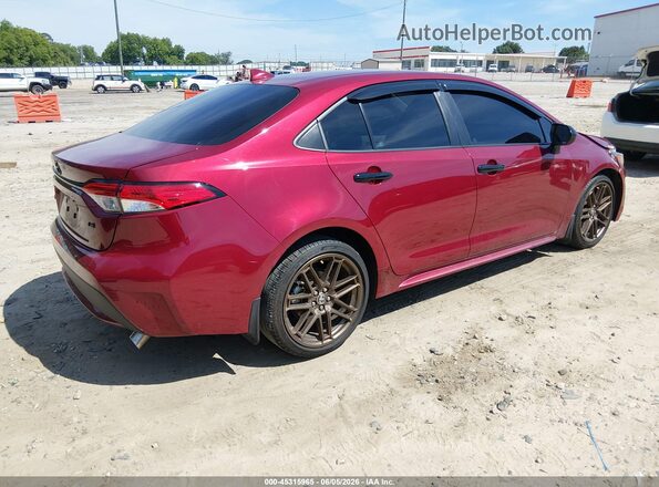 5YFEPMAE8NP378647 2022 TOYOTA COROLLA Red Rear right