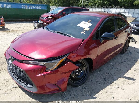 5YFEPMAE8NP378647 2022 TOYOTA COROLLA Red Front view