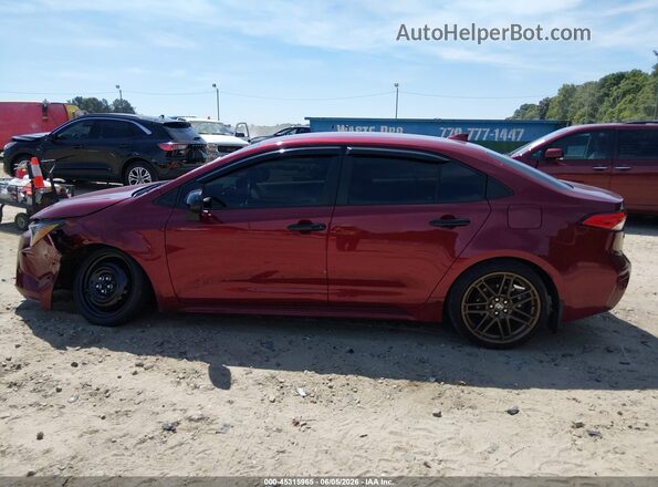 5YFEPMAE8NP378647 2022 TOYOTA COROLLA Red 