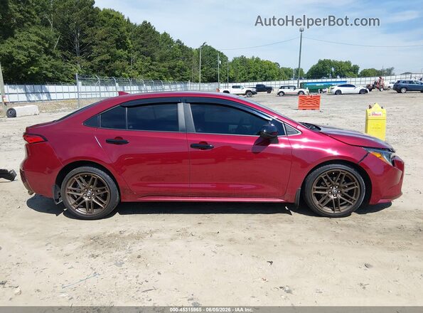 5YFEPMAE8NP378647 2022 TOYOTA COROLLA Red 360 interior view