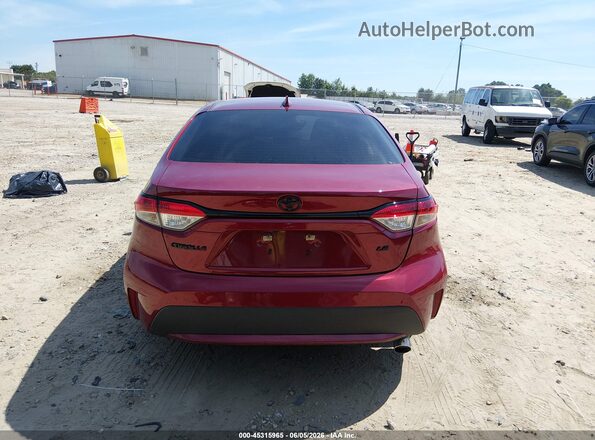 5YFEPMAE8NP378647 2022 TOYOTA COROLLA Red 