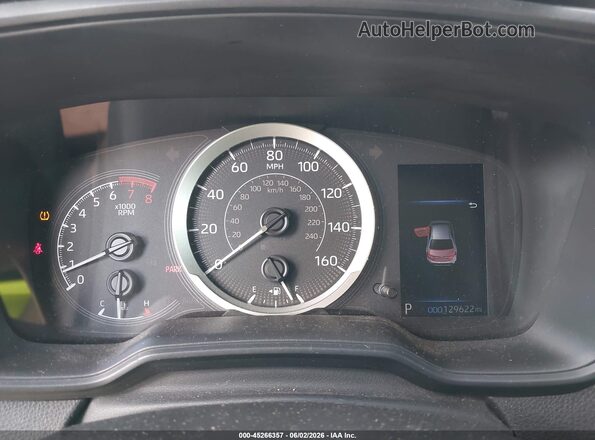 5YFEPMAE8NP379197 2022 TOYOTA COROLLA Dark Blue Вид задних сидений
