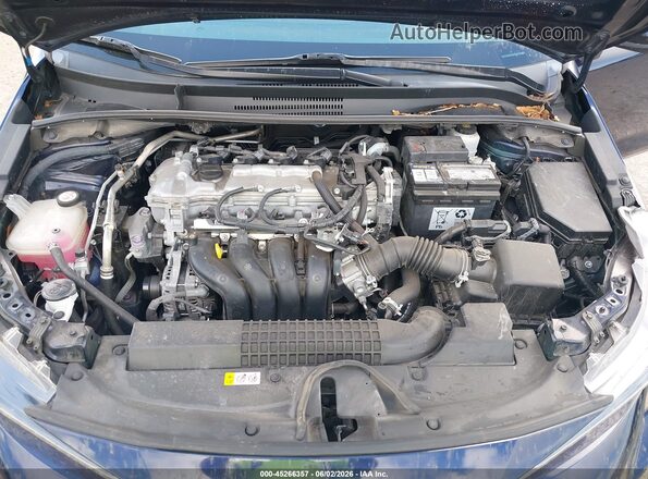 5YFEPMAE8NP379197 2022 TOYOTA COROLLA Dark Blue Вид сзади