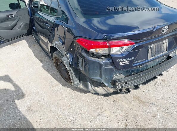 5YFEPMAE8NP379197 2022 TOYOTA COROLLA Dark Blue Вид спереди