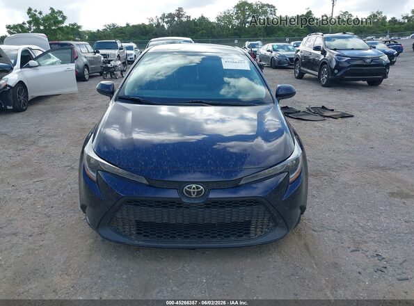 5YFEPMAE8NP379197 2022 TOYOTA COROLLA Dark Blue Вид щитка приборов