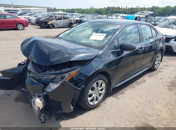 5YFEPMAE8NP386165 2022 TOYOTA COROLLA Черный Передняя левая четверть