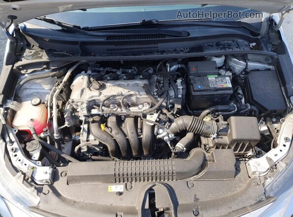 5YFEPMAE8NP391785 2022 TOYOTA COROLLA Silver Вид підкапотного простору