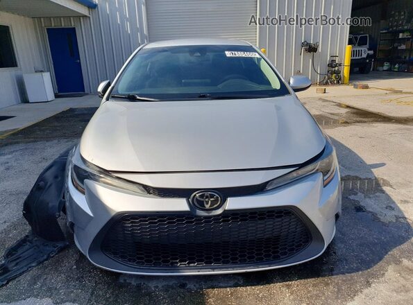 5YFEPMAE8NP391785 2022 TOYOTA COROLLA Silver Вид спереду